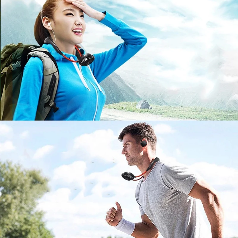 USB вентилятор портативный мини перезаряжаемый маленький спортивный светильник