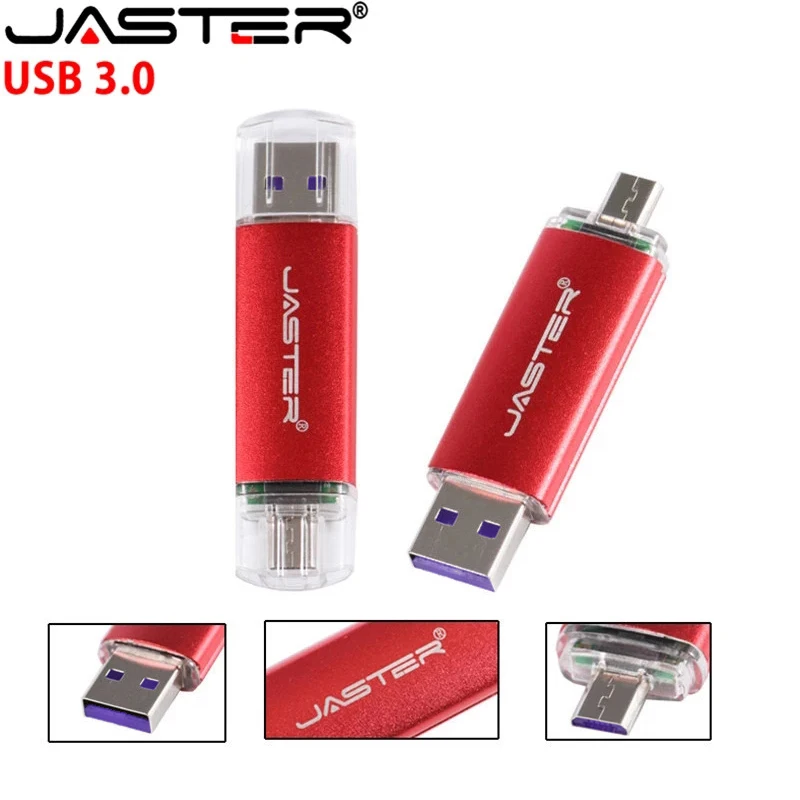 JASTER USB 3,0 высокоскоростной Moweek USB флеш-накопитель cle stick 64G otg флеш-накопитель смартфон флешка