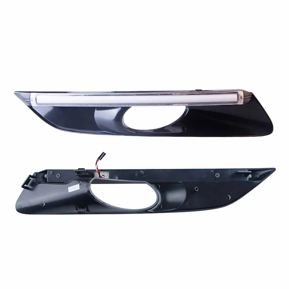 1 пара светодиодный Габаритные огни колпак противотуманных фар дневного света с