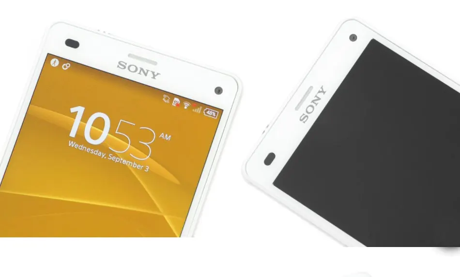 Компактный мобильный телефон sony Z3 D5833 4," Snapdragon 801 четырехъядерный процессор 2 Гб 16 Гб 2600 мАч 4G NFC смартфоны