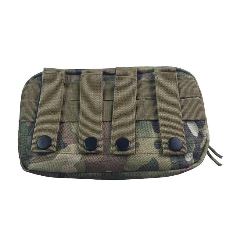 Тактическая горизонтальная поясная Сумка Molle аварийные карманы для выживания
