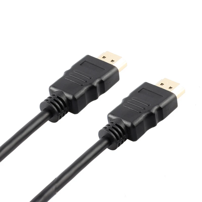 Реальный ТВ HDMI кабель черный высокая чистота бескислородная медь штекер-штекер