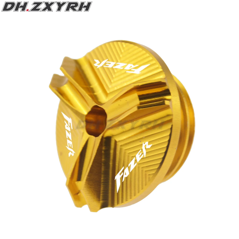 С логотипом CNC Auminum масляный наполнитель двигателя Dain Plug Обложка для Yamaha FZ1/FAZER FZ6