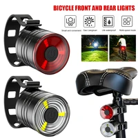 bicycle cycling taillight intelligent sensor brake light bike light mtb usb charge waterproof led rear light bike accessories