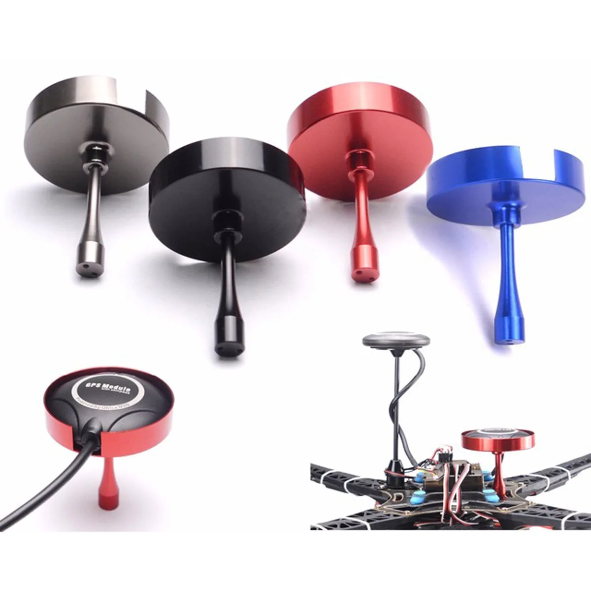 Новый GPS анти помех щит Стенд/держатель/Антенна крепление Стент чехол для