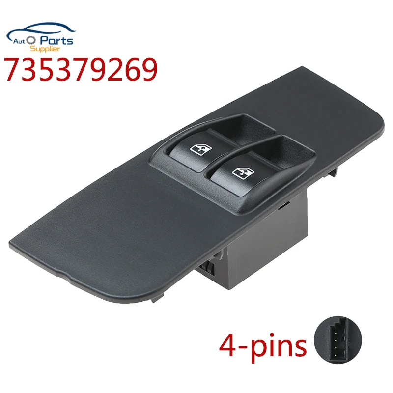 

New 735379269 735379267 735362696 Power Window Control Switch Regulator Button For Fiat Linea Palio Siena