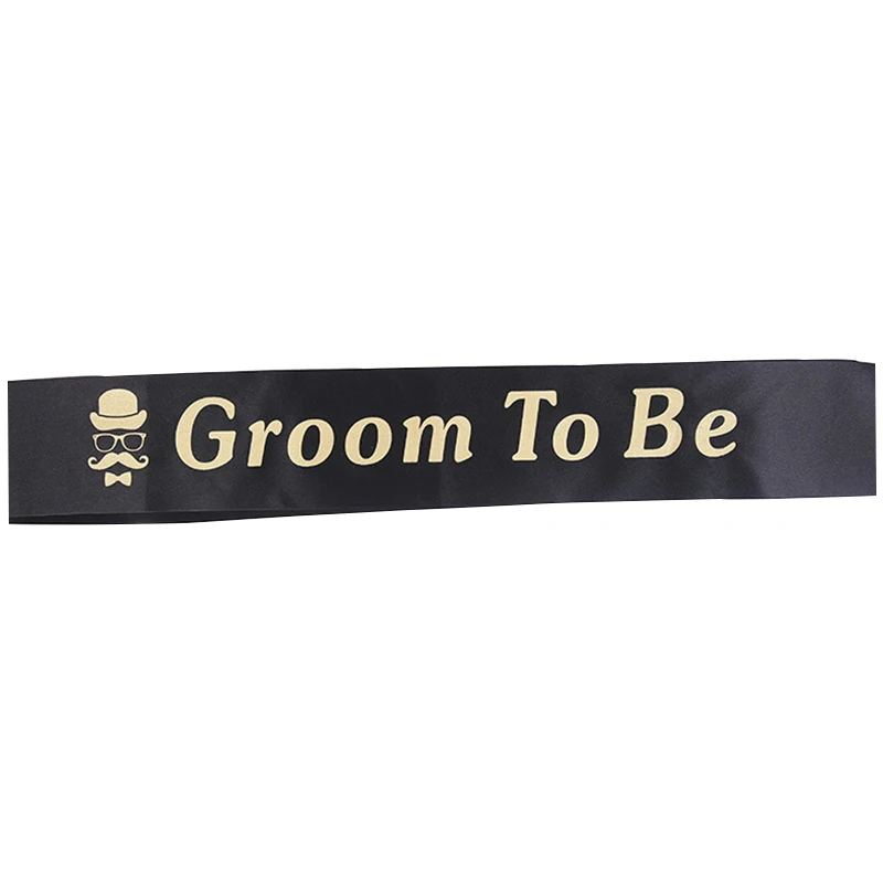 Забавная надпись &quotGroom to be&quot створки для мальчишник бакалавра вечерние