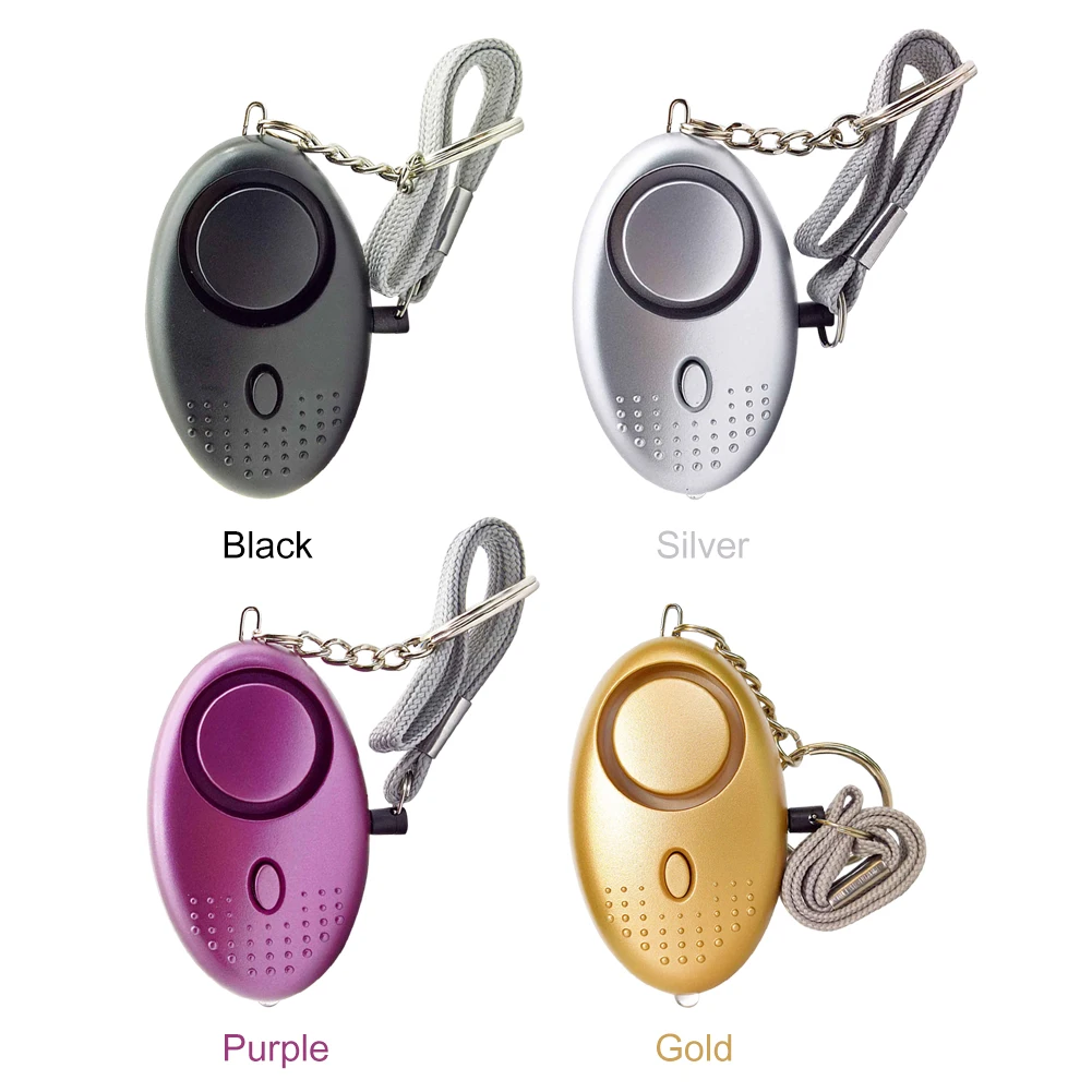 

Self Defense Alarm 130dB Security Protect Alert Scream Loud Emergency Alarm Keychain Personal Safety Tools For Women Child Elder