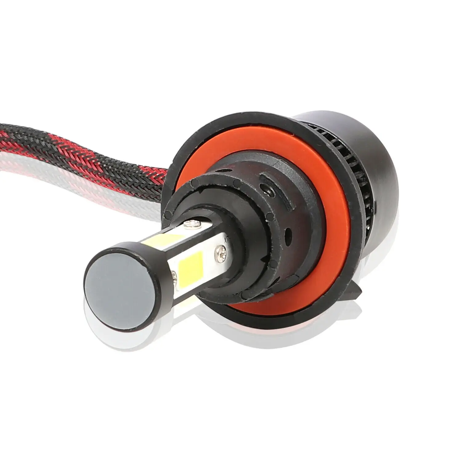 2 шт. H13 9008 6000K белый CREE светодиодный головной светильник лампы совмещенный