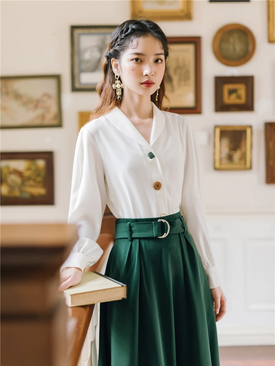 

Новинка 2020, модная женская одежда, осенне-зимняя рубашка + юбка, комплекты из 2 предметов для женщин