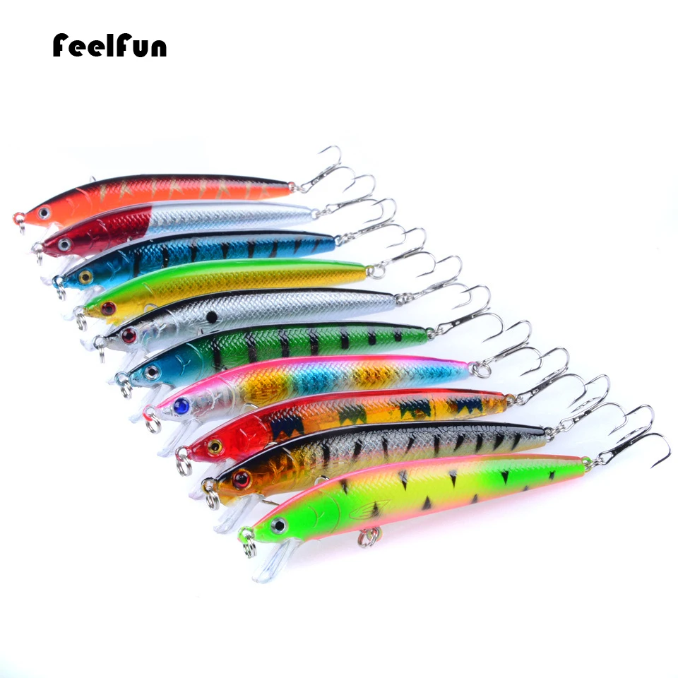 FeelFun 1 шт. плавающая рыболовная приманки-Воблеры искусственная приманка для ловли