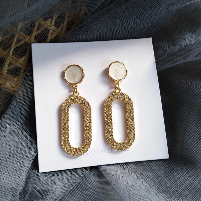 Корейские серьги с восточными воротами S925 элегантные темпераментные