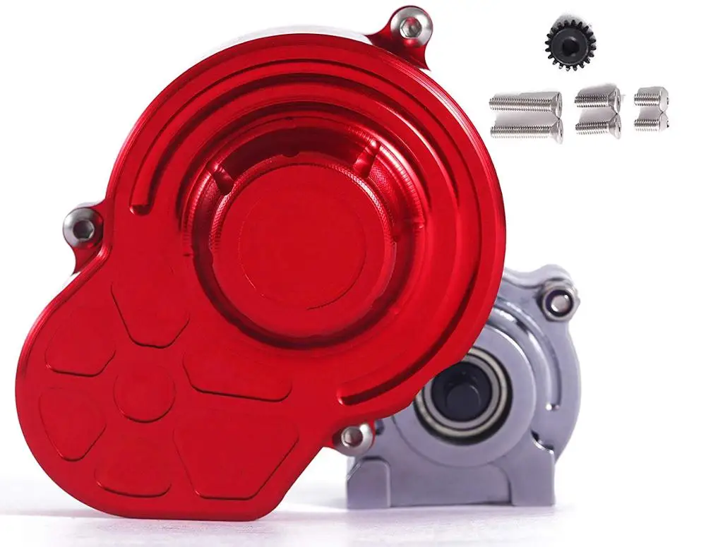 Полный металлический Коробка передач SCX10 коробка с шестерней для 1/10 RC Crawler Axial