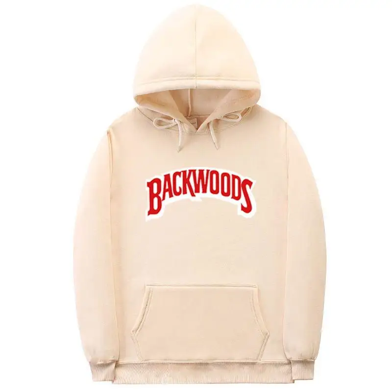 Толстовки с закручивающимися манжетами, уличная одежда, Backwoods, толстовка с капюшоном, Мужская модная Осенняя зимняя Толстовка в стиле хип-хоп, пуловер