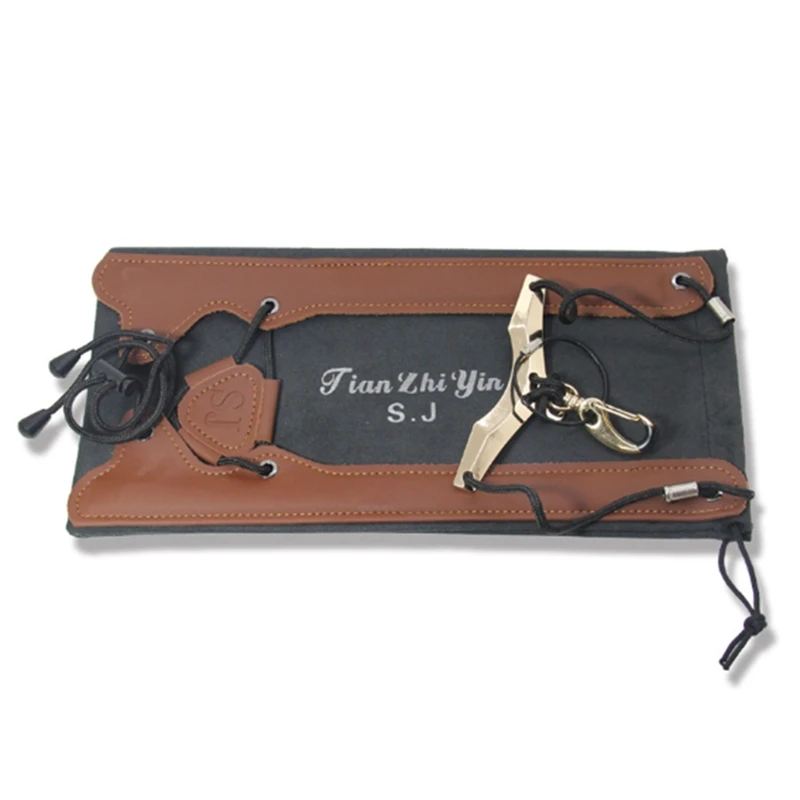 

Adjustable Leather Saxophone Shoulder Neck Strap Width for Sax Players Music Lovers