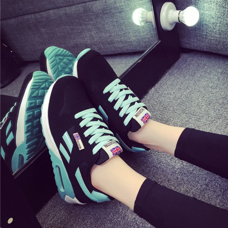 Новинка спортивная обувь на воздушной подушке женские дышащие сетчатые