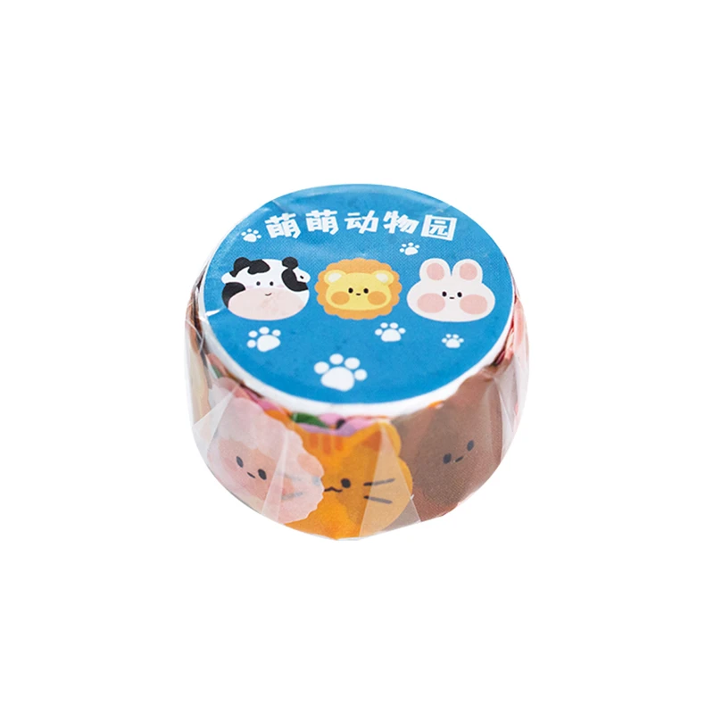 

Yisuremia New 100pcs Kawaii Tearable Washi Masking Tape DIY Crafts Scrapbook Diary Decorate Sealing Sticker Label Stationery