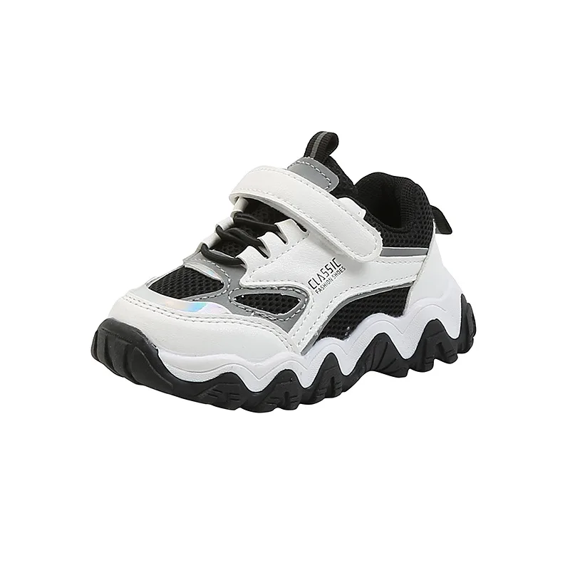 

Kids Sneaker 2021 Spring Shoes Children Fashion Shoes Boy Sports Sneakers Baby Black Shoes Girls Brand Casual Trainers PY-SN-131