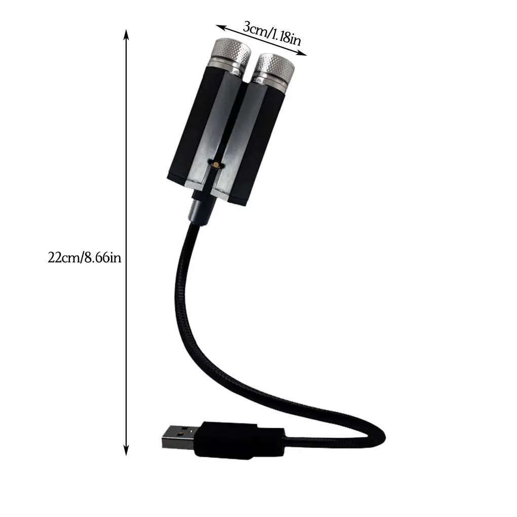 

Car Roof Star Light Interior LED Starry Atmosphere Ambient Projector USB Decoration Night Home Decor Galaxy Lights