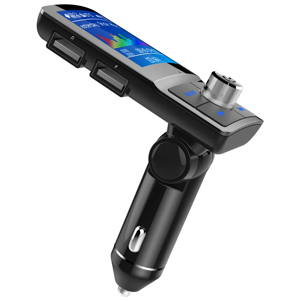 35# BC45 беспроводной автомобильный Bluetooth fm-передатчик двойной USB вход TF карта Автомобильный комплект автомобильный аудио mp3-плеер Aux модулятор