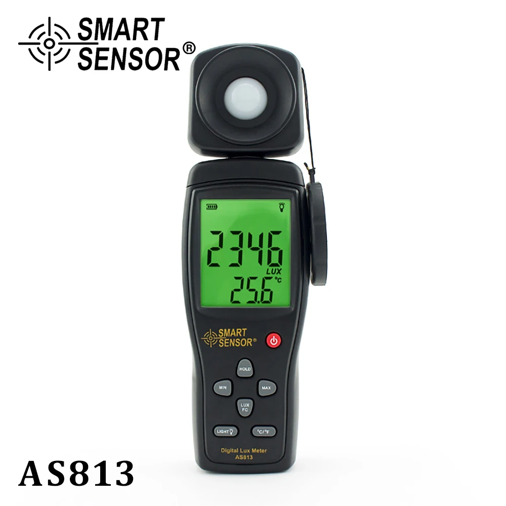 

High Performance Digital Light Meter Photometer Luminance Tester Hotel Factory Supermarket 100,000 Lux Spectrometers