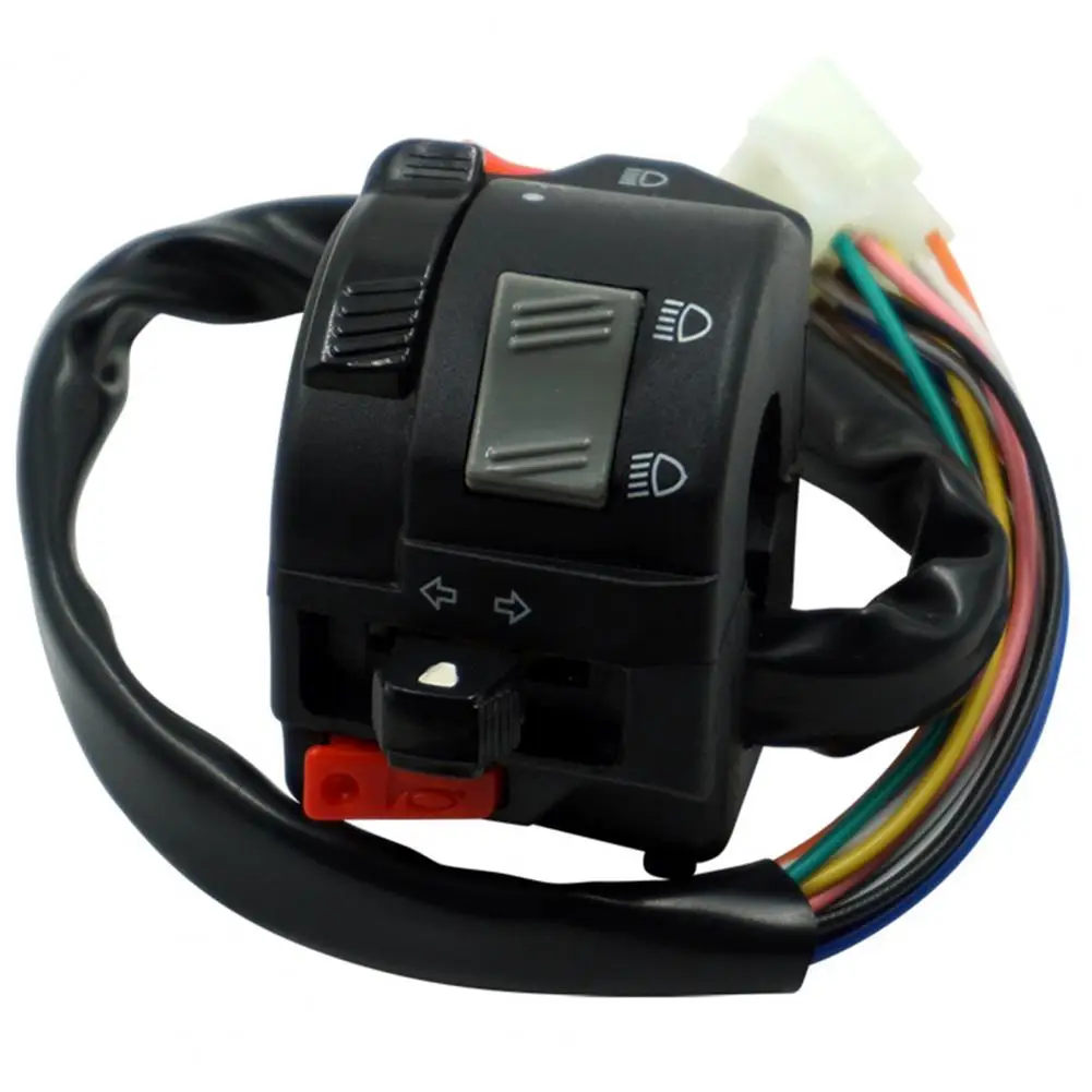 

RXKNEW 125 Motorcycle Horn Turn Signal Left Handlebar Switch Assembly for Yamaha 7cm x 7cm x 5cm Motorcycle Accessories