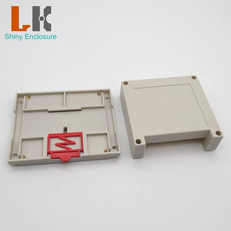 LK-PLC02 промышленный пластиковый инструмент Din рейка оболочка ПЛК Корпус чехол