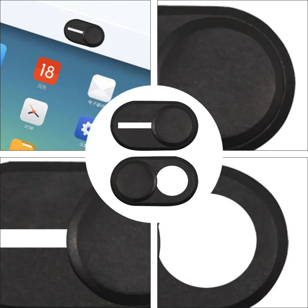 

4 PCS Webcam Cover Slide for PC Laptop Anti-peep Privacy Web Camera Cover
