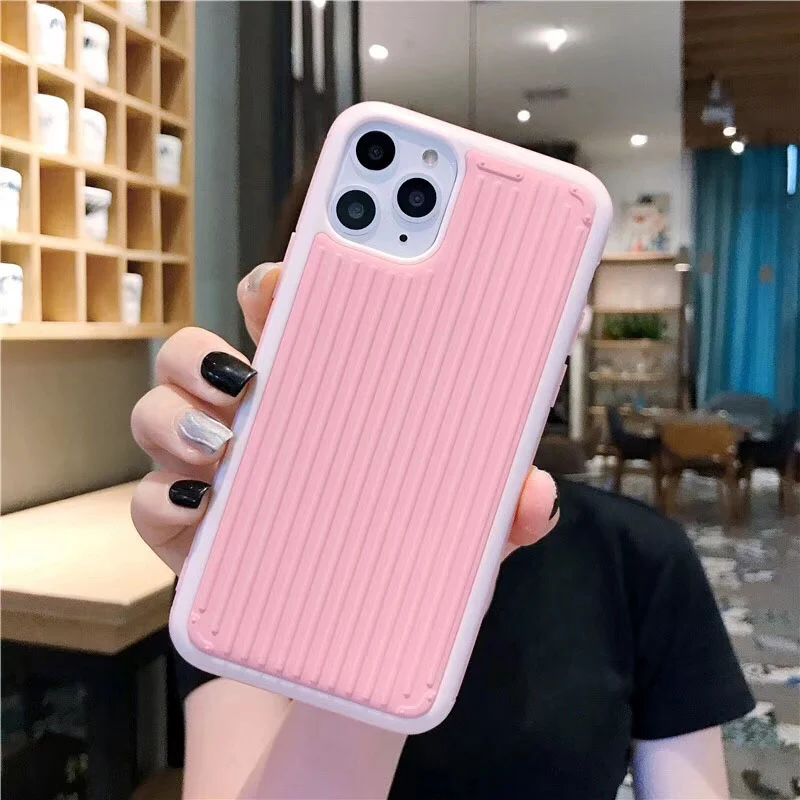 Костюм чехол мягкий чехол для телефона для huawei P20 P30 Mate20 30 Lite 20X Honor 20Pro 10lite 8X 9X Y9Prime Y7 Y6 Y5 P20Lite PSmart - Цвет: Pink