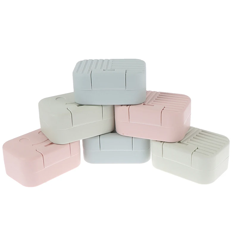 1 шт. портативный мыльница для ванной комнаты держатель мыла путешествий на