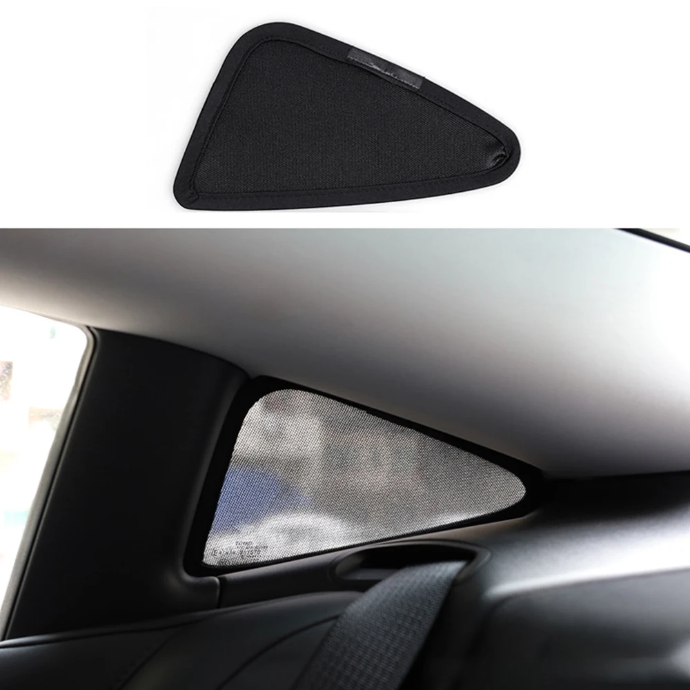 

For Tesla Model3 Sunroof Sunshade Front and Rear Sun Protection and Side Window Triangle Window Sun Visor