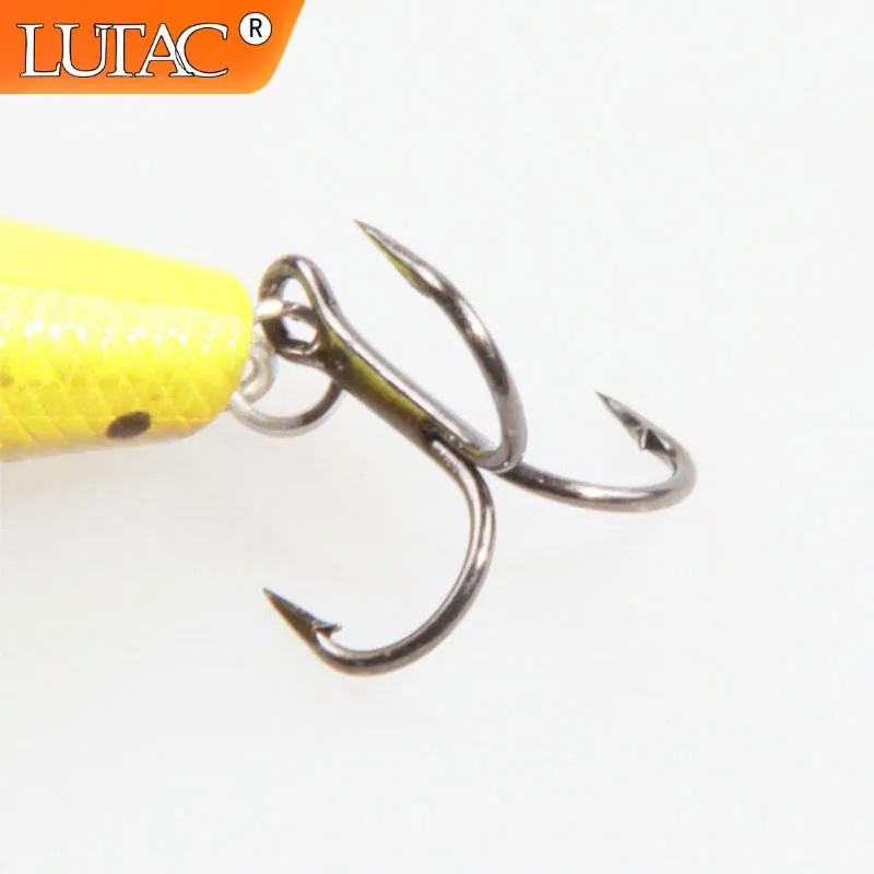 

Lutac Popper Pesca Stickbaits Fishing Lure Wobblers 90mm 19.5g Fishing Gear VMC Artificial Fishing Tackle