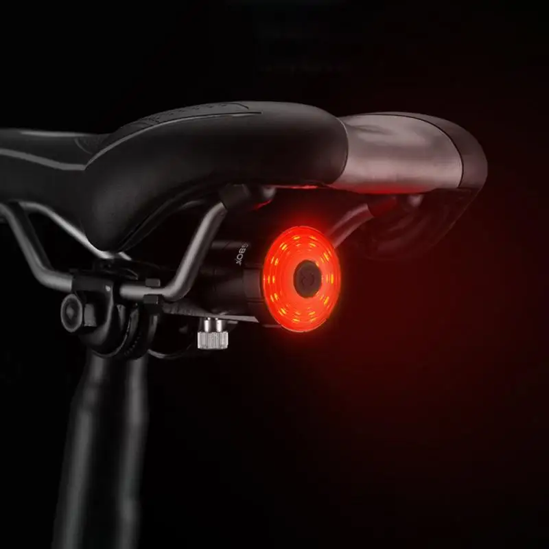 Велосипедный задний фонарь стоп-сигнал старт IPX6 зарядка через USB