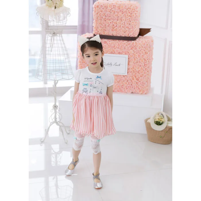 Летние 2019 леггинсы для девочек модные кружевные повседневные обтягивающие штаны