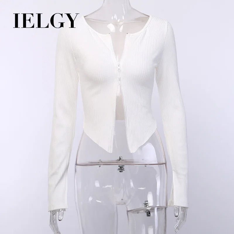 

IELGY Explosive Sexy Zip Cardigan
