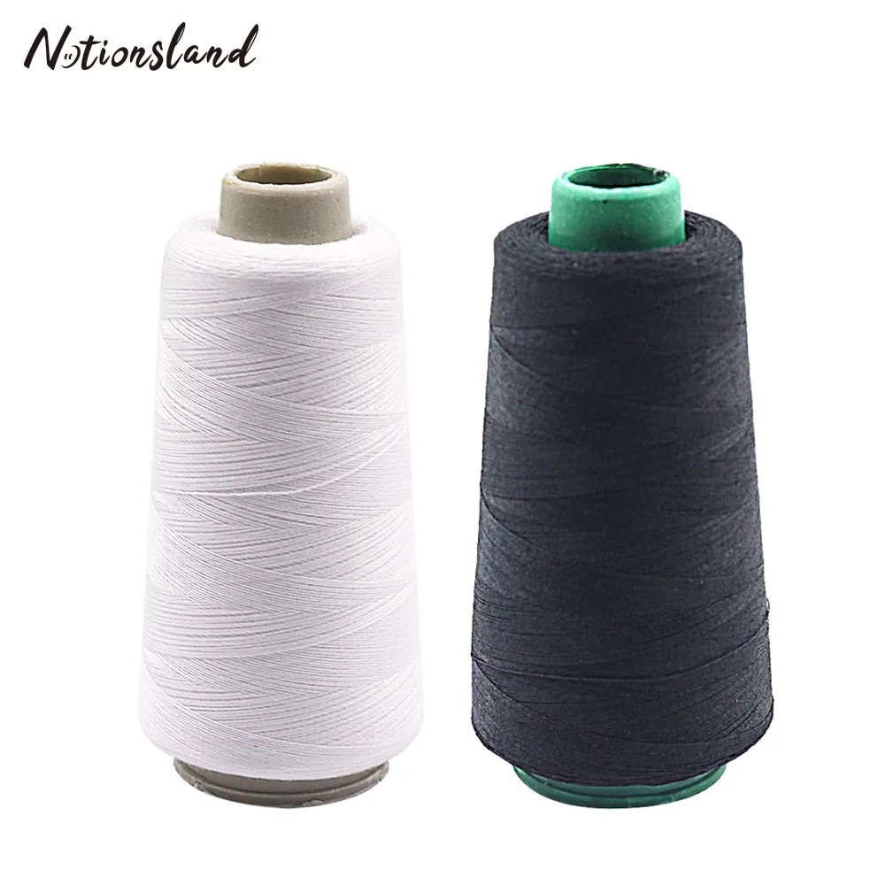 Катушка из полиэстера 2500 Ярдов ниток для шитья 40/2 швейной машины и ручной ремонта
