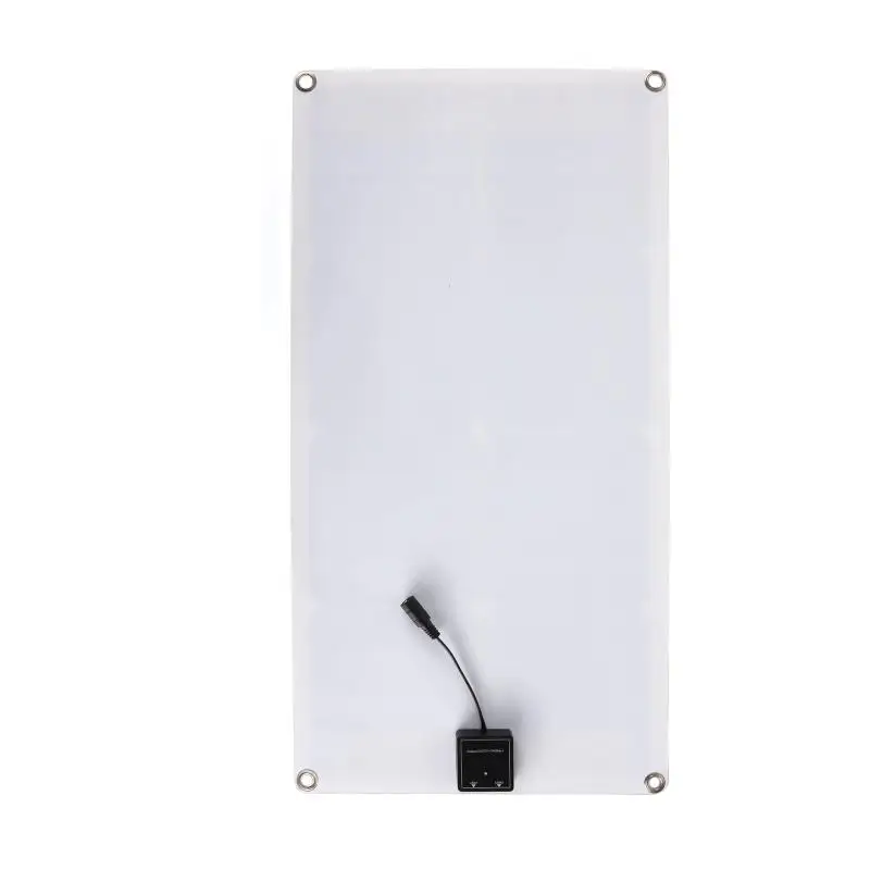 Murah Panel Surya 100W Dengan Pengontrol 18V Port USB Ganda Pengisi Daya Baterai Portabel Luar Ruangan Untuk Ponsel Mobil Pengisi Daya Lampu RV Kapal Pesiar