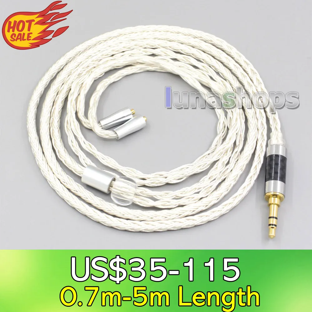 

16-ядерный OCC посеребренный кабель для наушников LN007222 для Westone W40 W50 W60 UM10 UM20 UM30 UM40 UM50 Pro