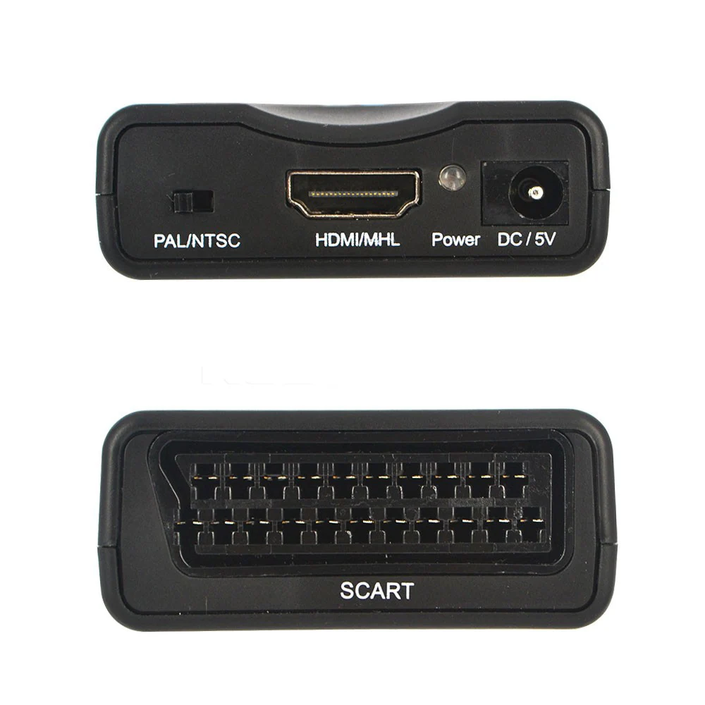 1080P HDMI совместимый конвертер SCART Видео Аудио высококлассный AV сигнальный адаптер