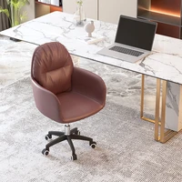 fashionable comfortable backrest raised lowered rotating computer chair bedroom study living room office leisure office chair