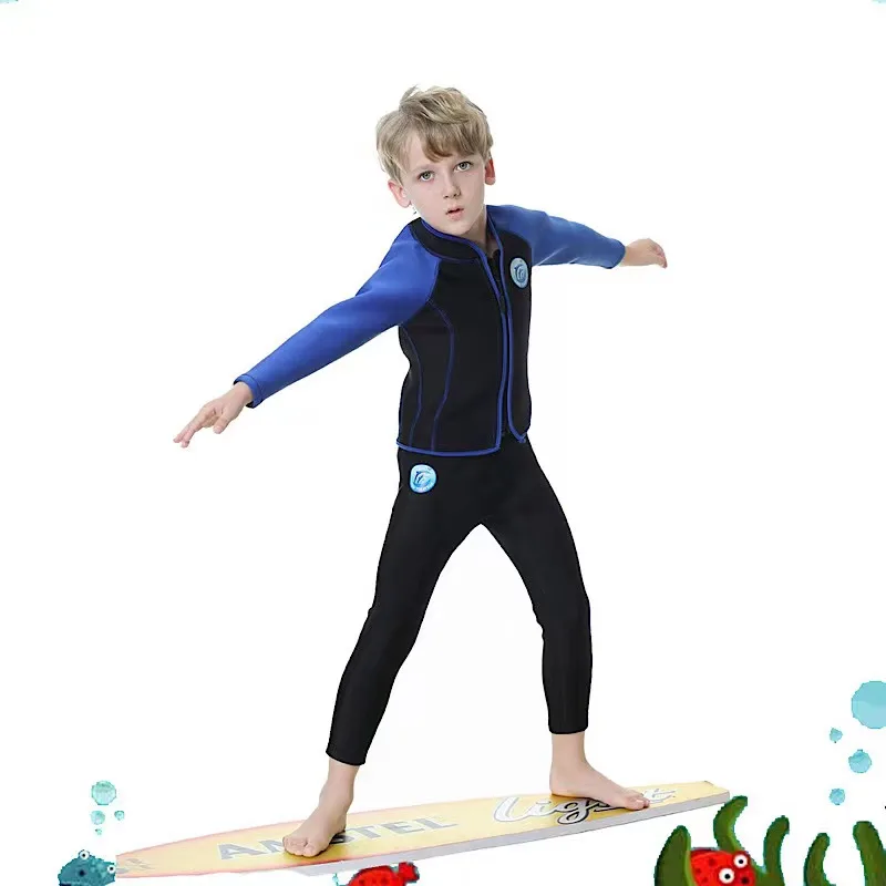 Костюм-двойка детский из неопрена с длинными рукавами 2 5 мм | Спорт и развлечения