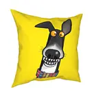 Чехол для подушки Teefs, наволочка для подушки Greyhound Whippet Sighthound Dog, забавная декоративная подушка из полиэстера, чехол для дивана 40x40 см