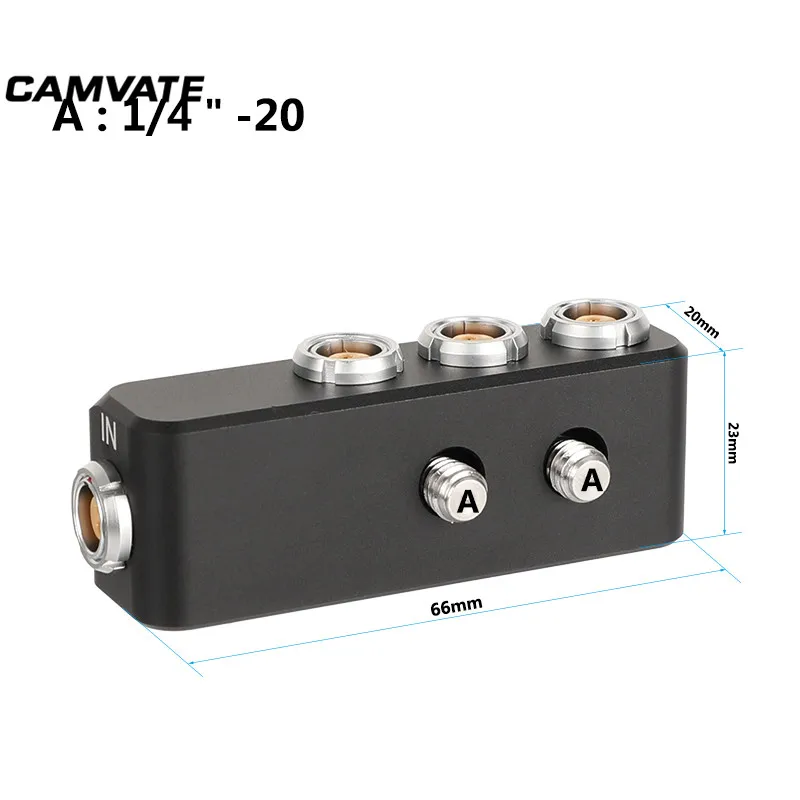 CAMVATE 1 Lemo 0B 2-контактный разъем преобразующее напряжение в соответствии 3 Мощность