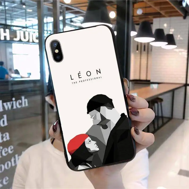 

Leon Matilda Natalie Portman Movie Phone Case for iPhone 11 12 pro XS MAX 8 7 6 6S Plus X 5S SE 2020 mini