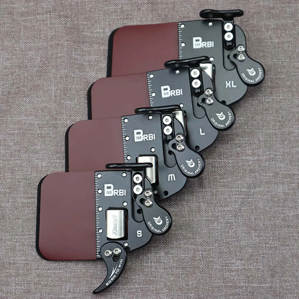 1 шт. Decut Barebow Tab коровья кожа палец вкладка защита оригинальный стрельба из лука