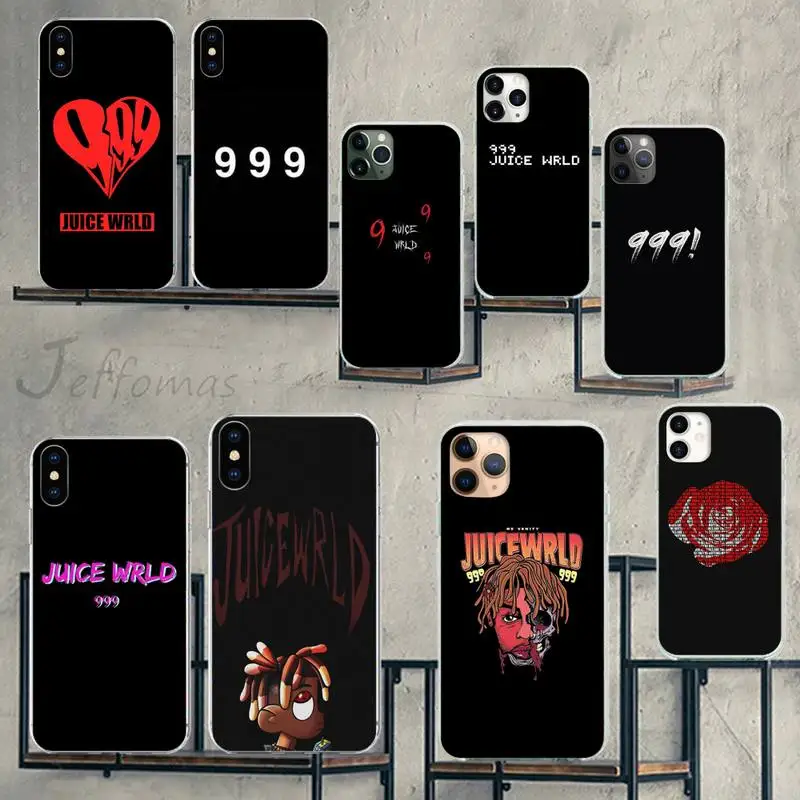 Чехол для телефона Hip Pop Rapper Juice wrld 999 iPhone 11 12 pro MINI XS MAX 8 7 6 6S Plus X 5S SE 2020 XR|Бамперы| |