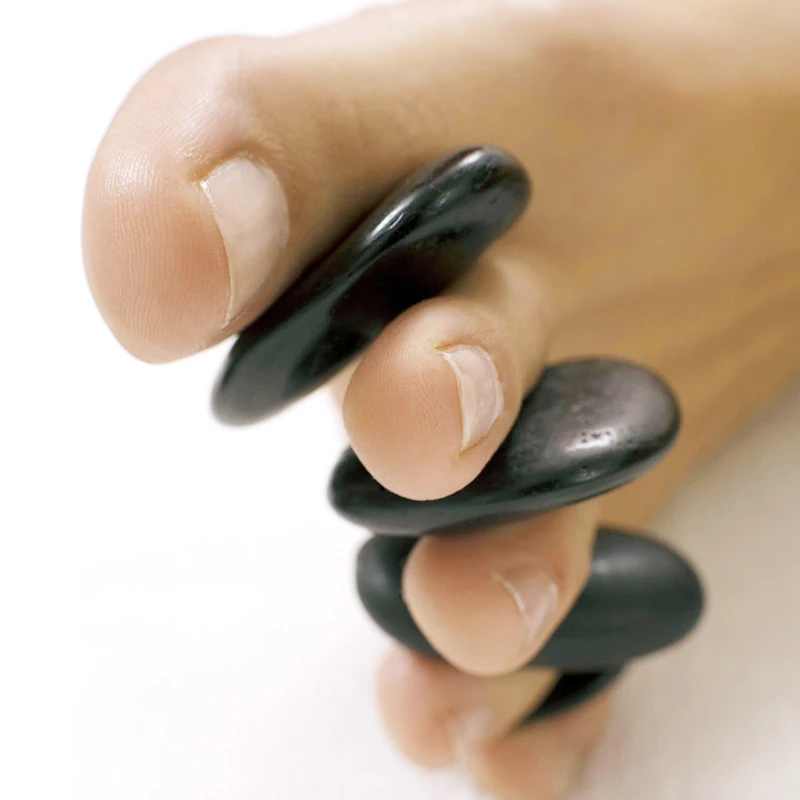 8 шт. энергетический вулканический камень базальтовый массажный горячий для