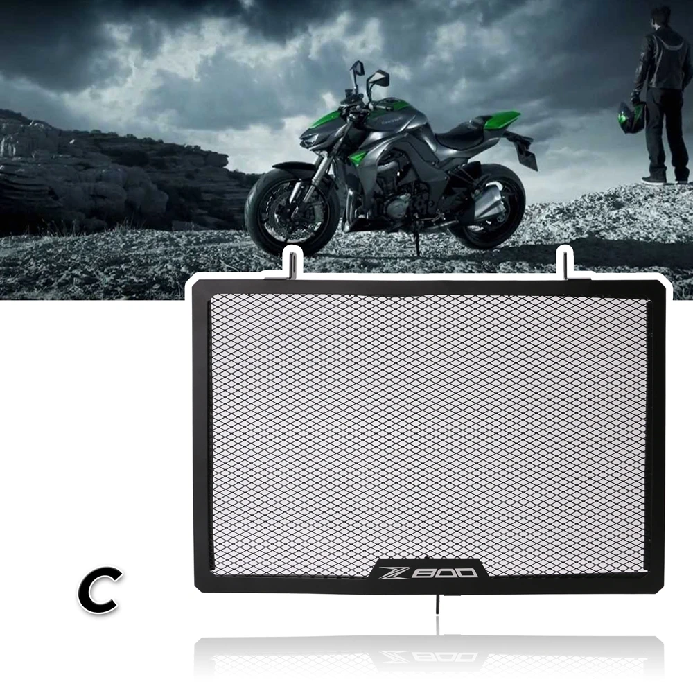 Мотоциклетный радиатор боковая защита решетка крышка протектор для KAWASAKI Z750 Z1000 2007- Z800 2013 - Цвет: Z800