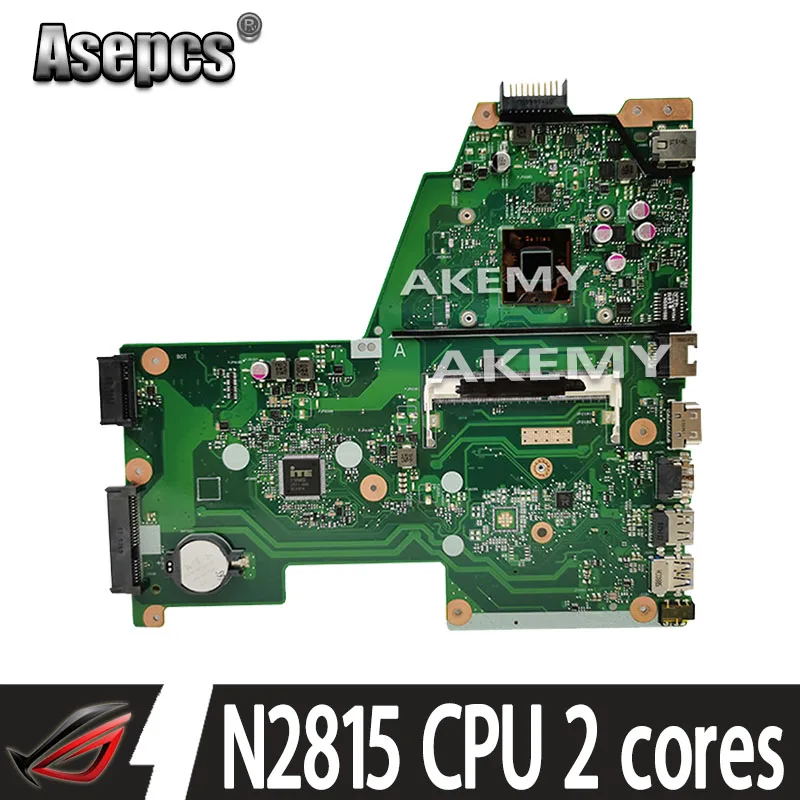 X451MA материнская плата для ноутбука REV 2 1 Для For Asus F451M X451M DDR3 100% тест N2815 CPU ядра |