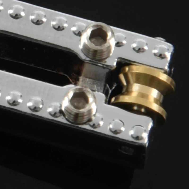 6 роликовых мостовых седлов Tremolo с гаечным ключом для крыла Strat Tele электрическая